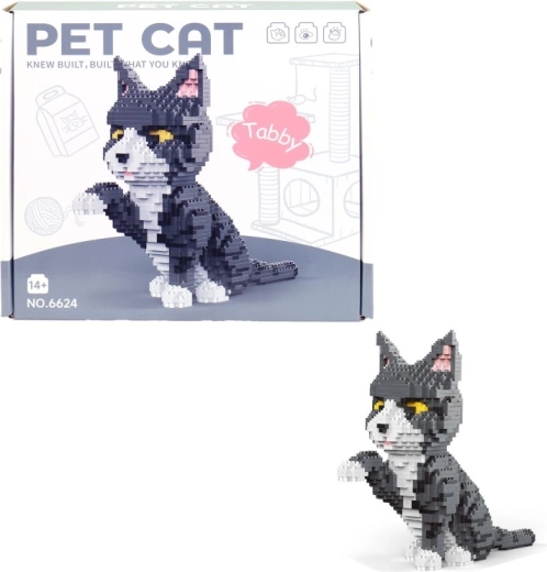 Cat Building Set, 1250 Pieces