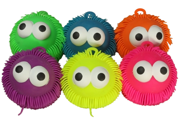 Anti-stress Squeezable Echidna with Light Effect 15 cm – multiple colors