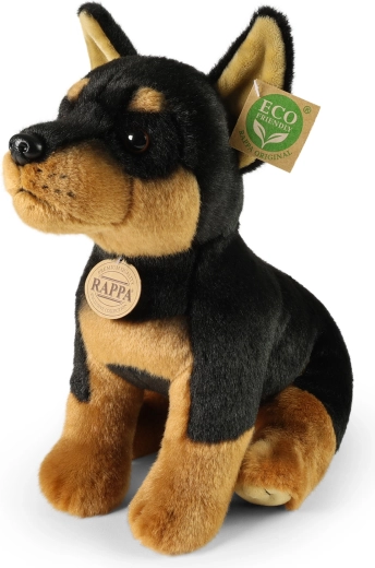 Pūkais suns dobermanis 30 cm eco-friendly RAPPA