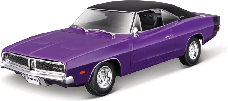 Maisto 1969 Dodge Charger R/T purple 1:18 car model