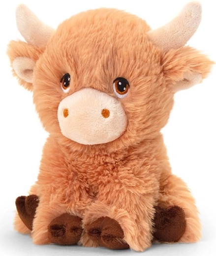 Keeleco Fluffy Plush Cow 25 cm