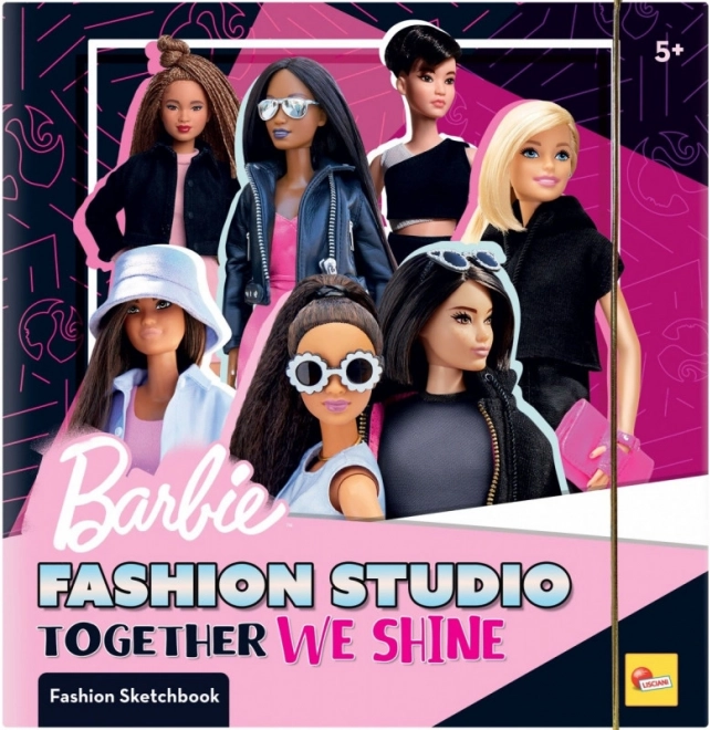 Radošā grāmatiņa Barbie tērpu dizainēšanai