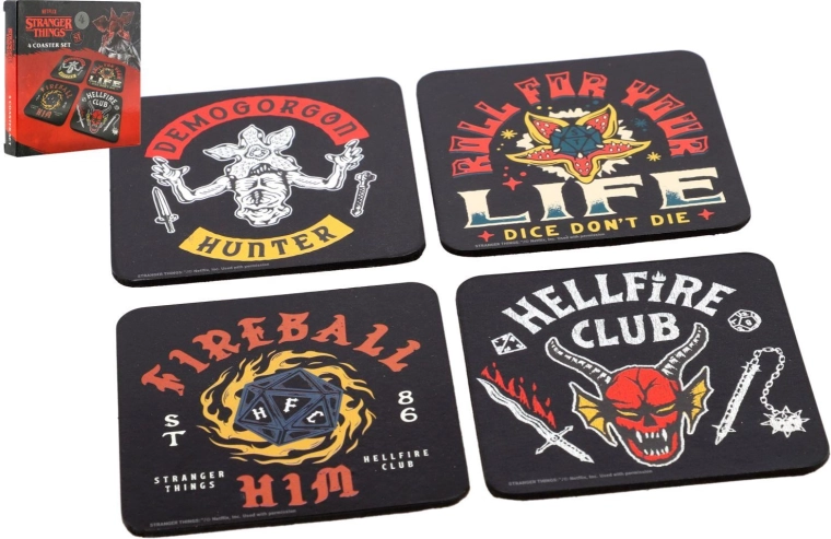 Stranger Things 4 Coaster Set