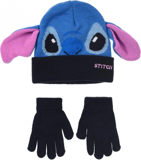 Bērnu cepure un cimdi Lilo un Stitch