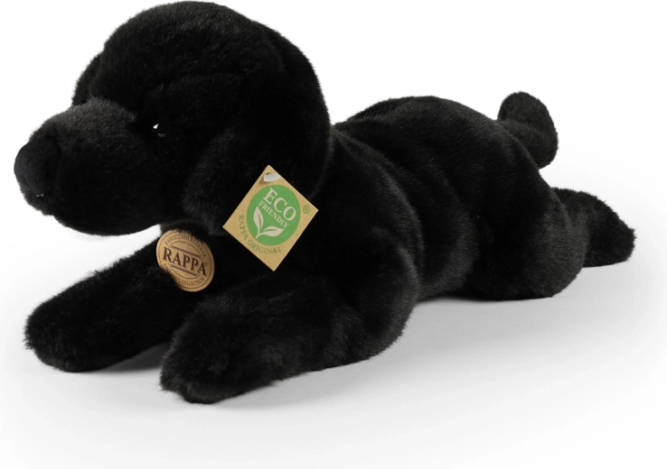 Plīša melnais labradors 40 cm ECO-FRIENDLY