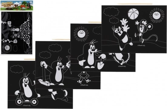 Izskrāpējamais attēls Kurmis un draugi