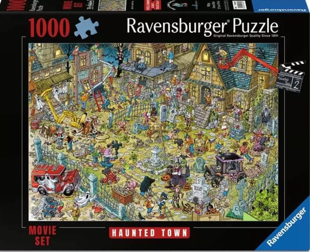 Ravensburger puzle Spoku pilsēta 1000 gabaliņu