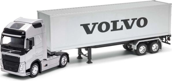 Welly vilcējs ar piekabi Volvo FH 1:32
