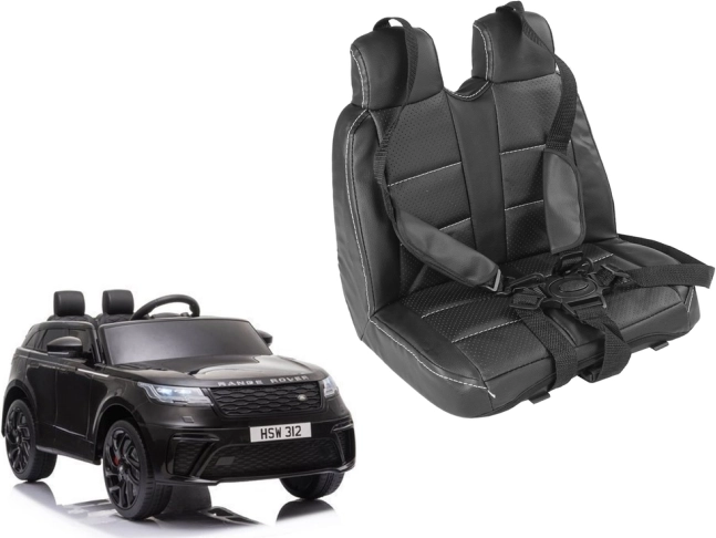 Rezerves sēdeklis no ekoādas elektriskajam bērnu auto RANGE ROVER