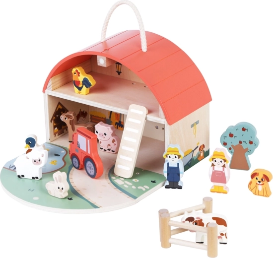 Wooden Farmhouse 2Kids Toys