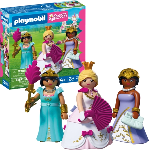 Playmobil Princess – trīs princeses ar piederumiem, 28 detaļas