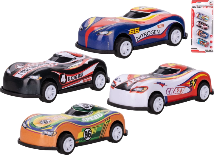 Metal Pull-Back Racing Car - 1 piece