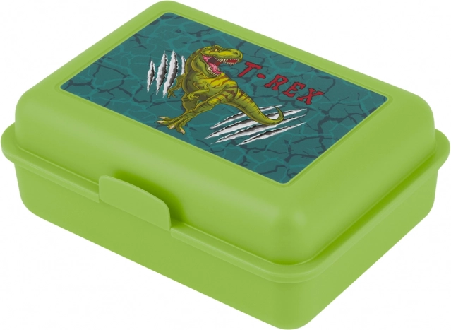 Lunch Box with T-Rex Motif