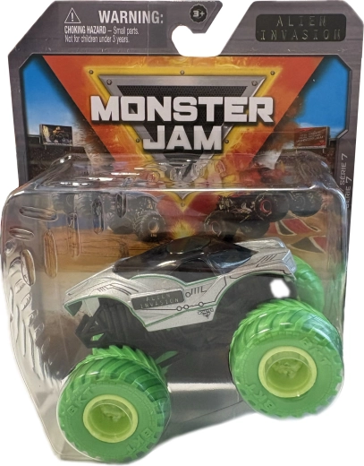Monster Jam monstru kravas auto Alien Invasion 1:64