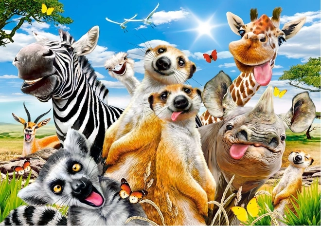 Puzle 500 gab. African Selfie