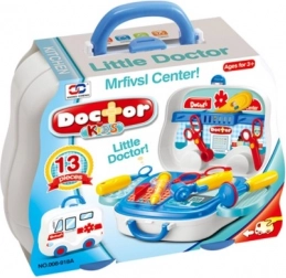 Bērnu ārsta komplekts koferītī