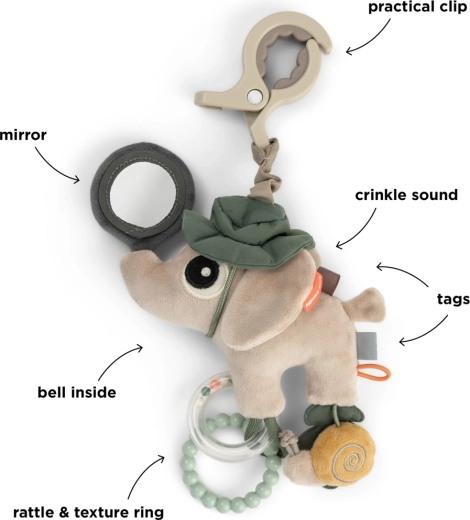 Done by Deer Elphee Tiny trails activity toy, sand
