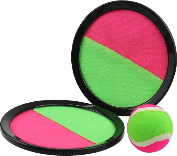 Outdoor Catch Set with Hook-and-Loop Fastener