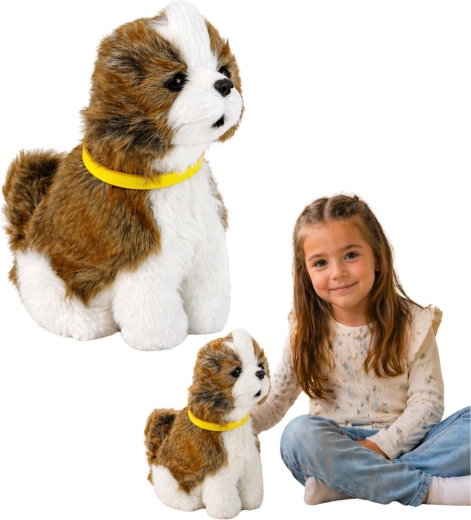 Interactive Shih Tzu Plush Dog