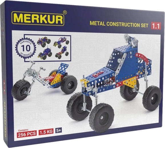 Merkur komplekts Bezceļa transportlīdzekļi 240 gab.