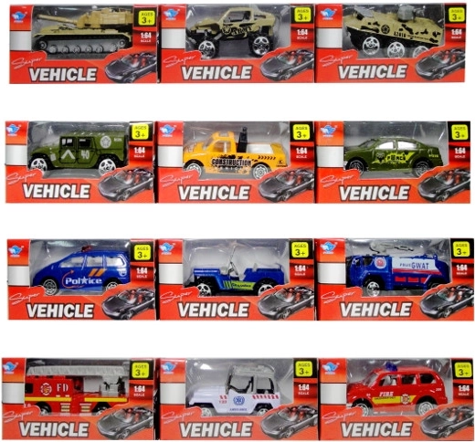 Automašīnīte 1:64 – modeļu mikss
