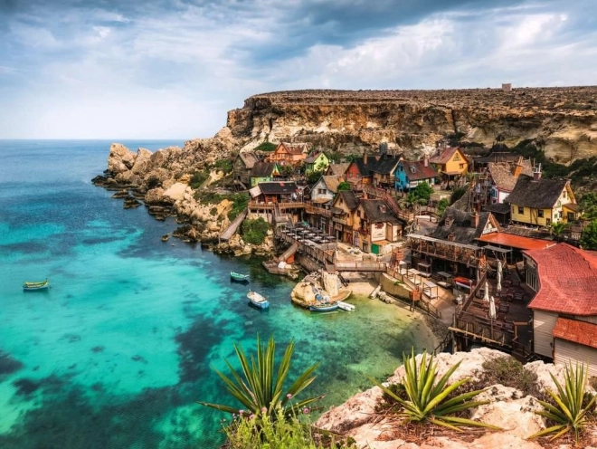 Puzle RAVENSBURGER Popeye ciematiņš, Malta – 1500 detaļas