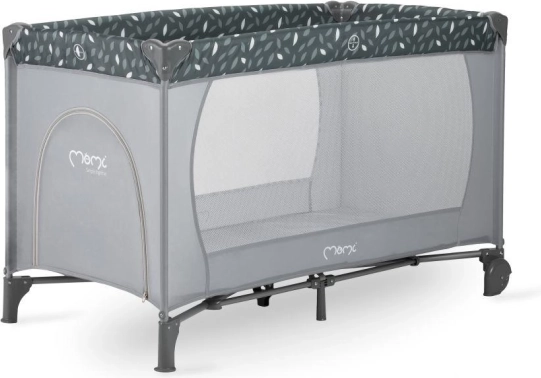 Travel cot MoMi Belove – Gray