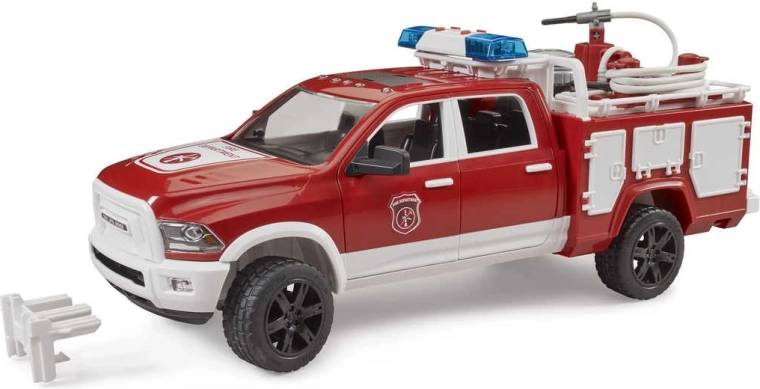 Bruder RAM 2500 Fire Truck with Water Cannon, Light and Sound