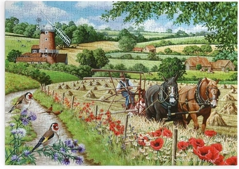 House of Puzzles Path to the Windmill Puzzle, 500 Extra-Large Pieces