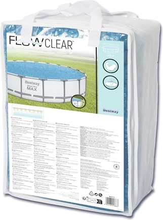 Saules enerģijas baseina pārsegs Bestway Flowclear 5,49 m