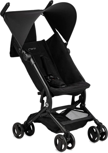 MoMi Grace Stroller with Backpack – Black