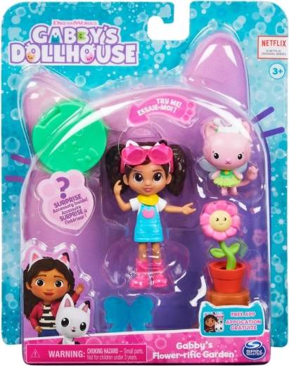 Small set GABBY'S DOLLHOUSE – Gabby Fairy Garden with Accessories