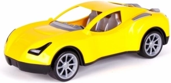 Free-Wheeling Plastic Sports Car 38 cm - 1 Piece