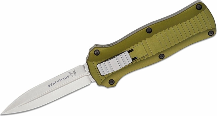 Benchmade Mini Infidel Woodland Green – automātiskais nazis, ierobežotā sērija