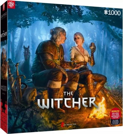 GOOD LOOT puzle “Ragana: Ciri ceļš”, 1000 detaļas