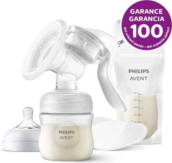 Philips Avent manuālais mātes piena sūknis Natural Motion