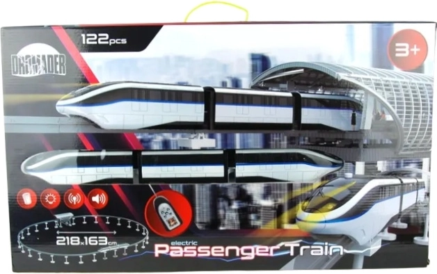 Children's Battery-Powered Train with Tracks
