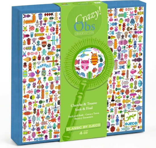 Djeco Find and Seek Game – Caterpillars