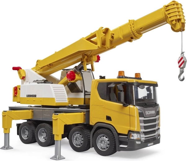 Bruder Scania with Liebherr Crane