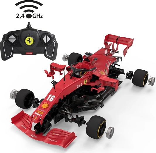 RC Ferrari F1 automašīnas konstruktors mērogā 1:16