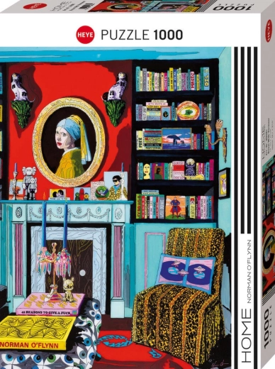 Heye Puzzle Room with Vermeer, 1,000 pieces