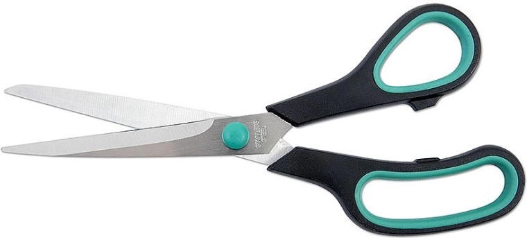 Šķēres CONCORDE 21,5 cm ar ergonomisku gumijotu rokturi
