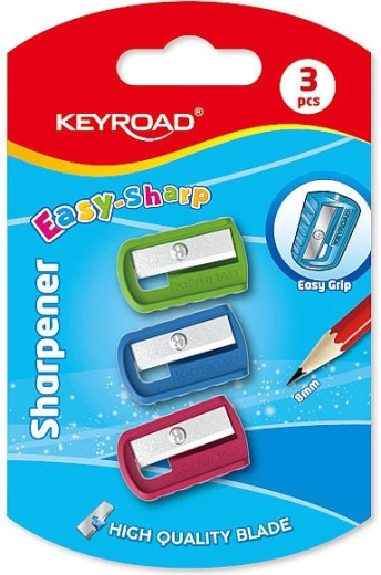Plastmasas asināmais KEYROAD Slim, 3 gab.