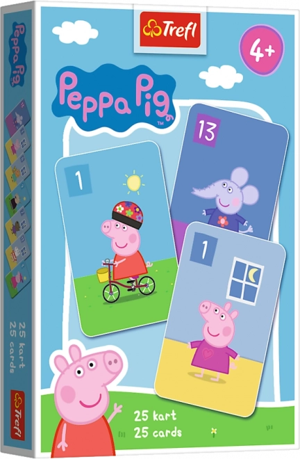 Kāršu spēle Ķeizara vāvere (Černyj Petrs) PEPPA PIG no Trefl