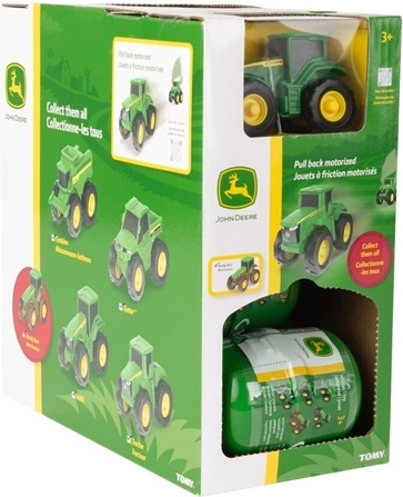Tomy John Deere Surprise Capsule – Mini Farm Vehicle with Pull-Back Action