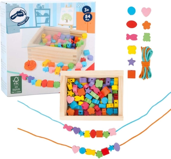 Wooden Stringing Beads Small Foot