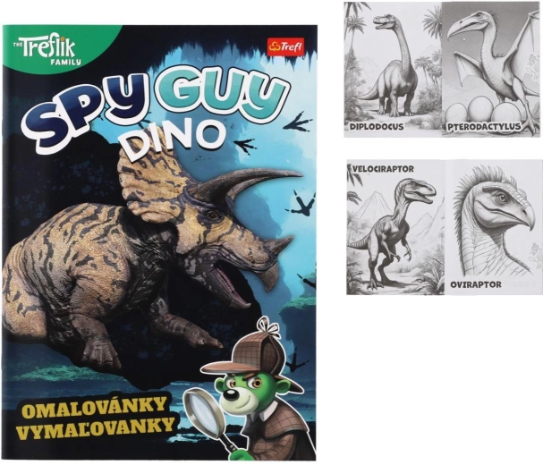 Coloring book Spy Guy Dino 20 × 27.5 cm
