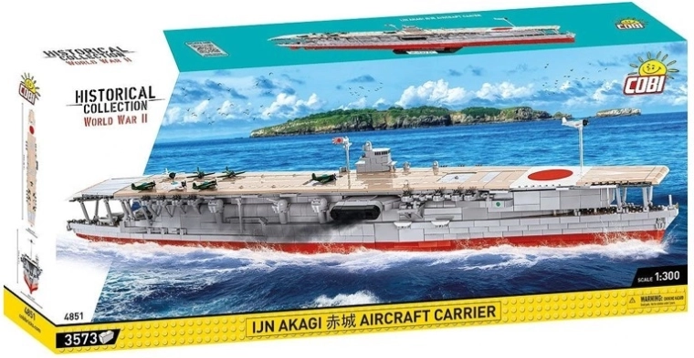 IJN Akagi Aircraft Carrier Building Set