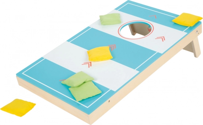 Spēle 2 vienā: cornhole un galda hokejs small foot