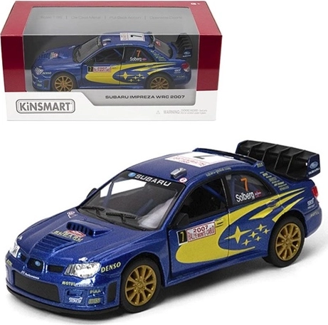 Kolekcionējams metāla Subaru Impreza WRC 2007 modelis